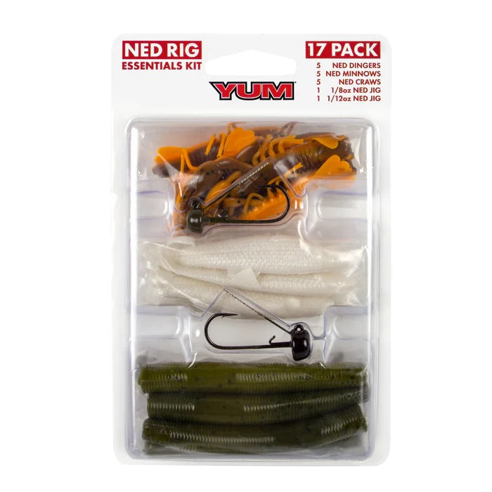 YUM Ned Rig Essentials 17-Piece Kit