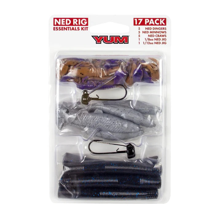 YUM Ned Rig Essentials 17-Piece Kit